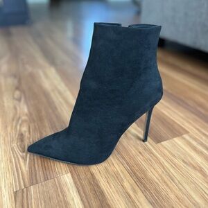 ASOS Elegant Black Heeled Boots